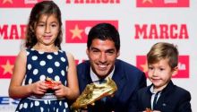 Potret Delfina Suarez dan Luis Suarez/net