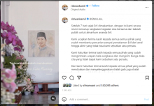 Tangkapan layar(instagram/@ridwankamil)