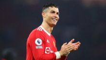 potret Christiano Ronaldo dalam salah satu pertandinganya/bola.net
