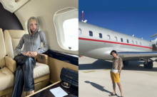 Lisa BLACKPINK (kiri) dan V BTS (kanan) /allkpop