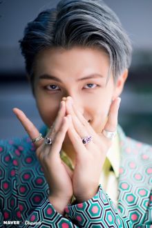 Potret RM atau Namjoon leader dari Grup Terkenal BTS/pinterest.com