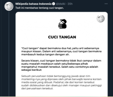 Tangkapan layar/(twitter/@idwiki)