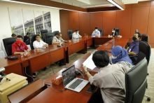 Saat konsultasi Pemkab Siak di Bappenas