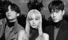 Potret V, Lisa dan Park Bo Gum di Men's Paris Fashion Week, CELINE, Prancis/allkpop