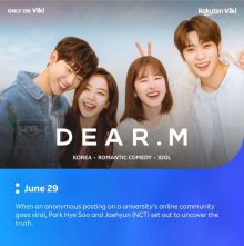 Drama perdana Jaehyun NCT, Dear. M resmi tayang setelah penundaan setahun/twitter
