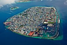 Penampakan Kota Maldives/walpaperbetter