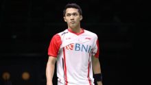 Potret Jonatan Christin di Thomas Cup/badminton.com