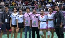 tangkapan layar/ Tepok Bulu 2022 VINDES Sport, Raisa, Anya Geraldine, Hesti Purwadinata dan Erika Carlina