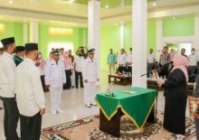 Pelantikan dua orang kepala desa