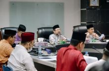 Sekda Bengkalis saat memimpin persiapan keikutsertaan MTQ ke 40 prov riau