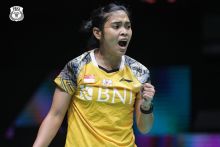 Tunggal Putri Indonesia Gregoria Marsika Tunjung/PBSI