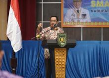 Bupati HM Wardan dalam arahannya