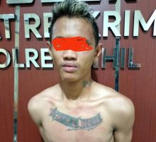 Terduga pelaku pencurian