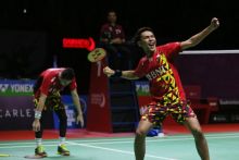 Ganda Putra Indonesia Fajar dan Rian/PBSI