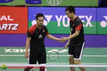 Ganda Putra Indonesia Mohammad Hasan/Hendra Setiawan (BWF)