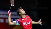 Tunggal Putra Inndonesia Anthony Sinisuka Ginting/PBSI