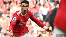Christiano Ronaldo Pemain Sepakbola Maschester United yang mendapatkan Tawara Fantastis sebesar 4,5 Triliun/screenshot
