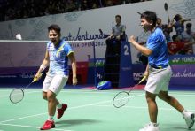 Ganda Putri Indonesia Apriyani Rahayu/Fadia di Malaysia Masters 2022/PBSI