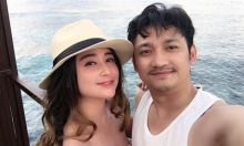 Kemesraan Angga Wijaya dan Dewi Persik/screenshot