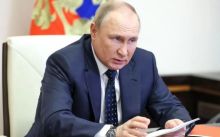 Valdmir Putin berkunjung ke Tajikistan sebagai kunjungan pertamanya setelah sibuk mengurusi perang dengan ukraina/republika.com
