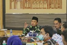 Wabup Husni Merza dalam arahannya