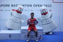Tunggal Putra Inndonesia Anthony Sinisuka Ginting/PBSI