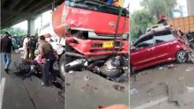 Foto : Kecelakaan maut di Cibubur
