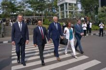 Anies Baswedan dan Mr. Kris Peeters berkunjung ke Citayam Fashion Week /@aniesbaswedan