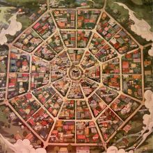 Tekes di daerah otonom Uighur Xinjiang, China.