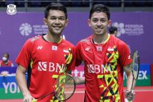 Ganda Putra Indonesia Fajar dan Rian/PBSI