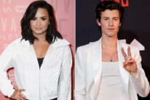 Demi Lovato (kiri) dan Shawn Mendes (kanan) /net