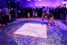 Salah satu seni di festival