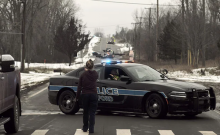 Penggeledahan di rumah pasangan itu ditemukan foto lama pasangan yang mengenakan seragam KGB /AFP