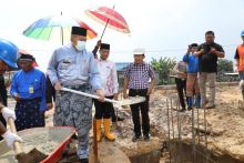 Peletakkan batu pertama pembangunan