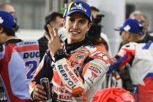 Pembalap Repsol Honda Marc Marquez. Sumber: Internet