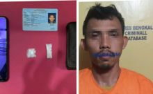 Tersangka beserta barang bukti