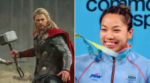 Chris Hemsworth, bintang Thor memuji atlet angkat besi India, Mirabai Chanu dan layak untuk terima Mjolnir /net