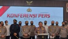 Potret Konferensi Pers Kapolri Ungkap Semua Fakta Terkait Kasus Brigadir J, Ferdy Sambo di Tetapkan Sebagai Tersangka/tvOne
