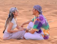 Via Vallen dan Chevra Yolandi kebersamaan saat bulan madu