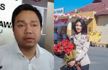 AKP Komang Yogi Arya Wiguna (kiri) dan AKP Rita Yuliana (kanan)