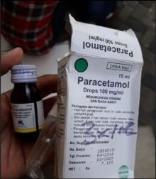Potret Obat Penurun Panas yang tecatat tanggal kedaluwarsanya/bimata