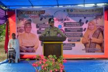 Bupati HM Wardan dalam arahannnya