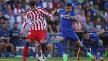 Pertandingan Liga Spanyol Getafe vs Atletico Madrid/Kompas.com