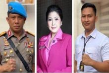 Potret Kiri: Ferdy Sambo, Tengah: Putri Candrawathi dan Kanan: Brigadir J (Grid.id) 