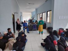 Asisten Pemerintahan dan Kesra Setda Kabupaten Siak Fauzi Asni dalam sambutannya