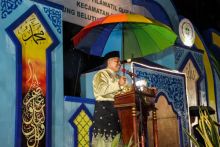 Bupati Alfedri dalam arahannya