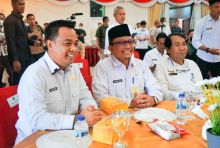 Sekda Siak (Tengah) saat peluncuran kurikulum IPAN