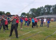 Masyarakat Ukui Gandeng PT RAPP Gelar Pelatihan Dalkarhutla