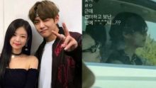 Potret Kebersamaan V BTS dan Jennie BLACKPINK (Suara.com)
