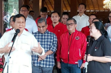 Prabowo Subianto dan Puan Maharani sebut bahwa adanya kemungkinan mereka duet di Pemilu 2024 /MPI